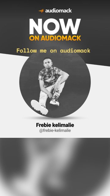 Follow me on audiomack